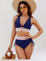Bikini set with tummy control and high waist