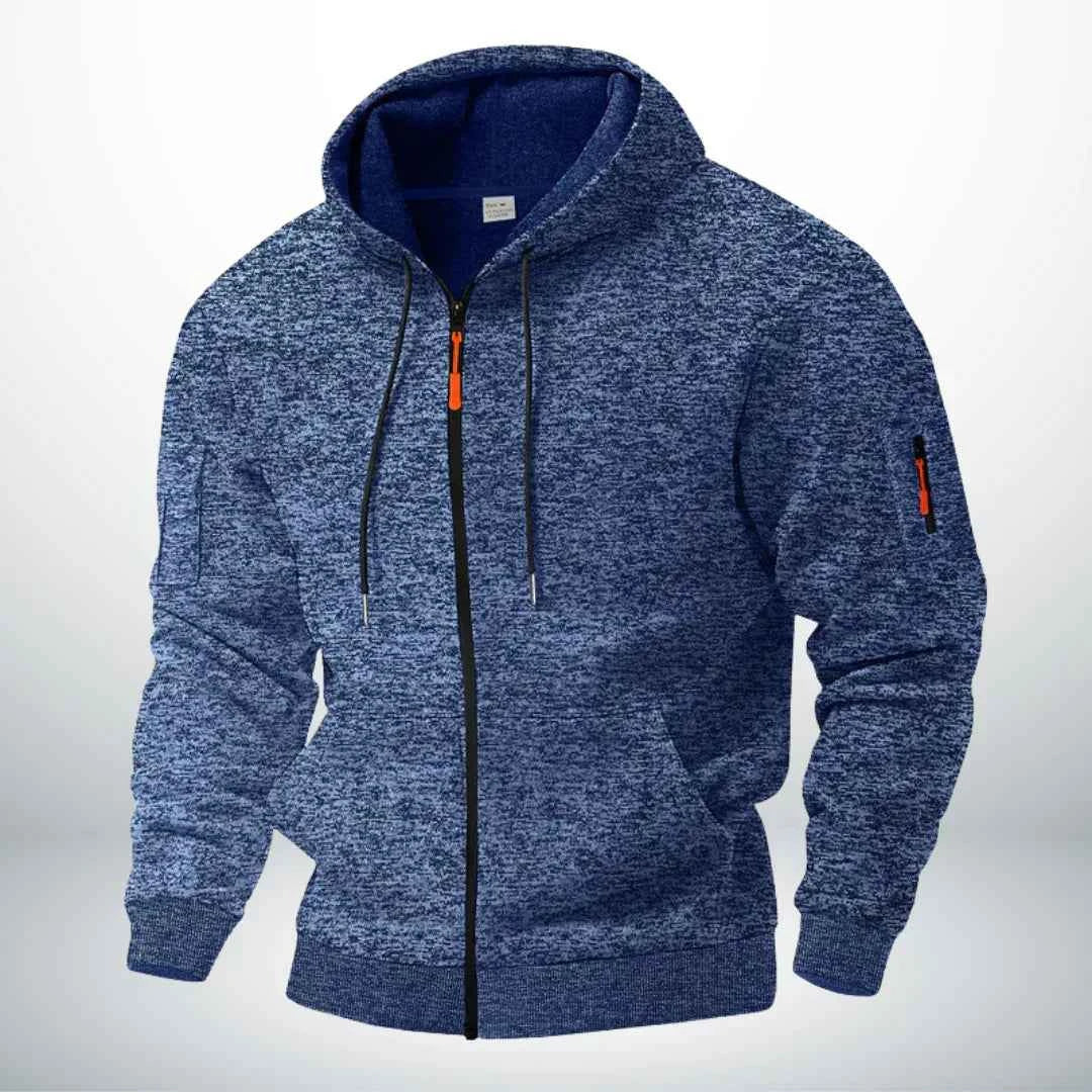 Fleecejacke mit Reißverschluss für Herren – Lang anhaltende Wärme und bequeme Passform