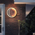 Elegante lampada da parete esterna LED moderna per illuminazione e atmosfera