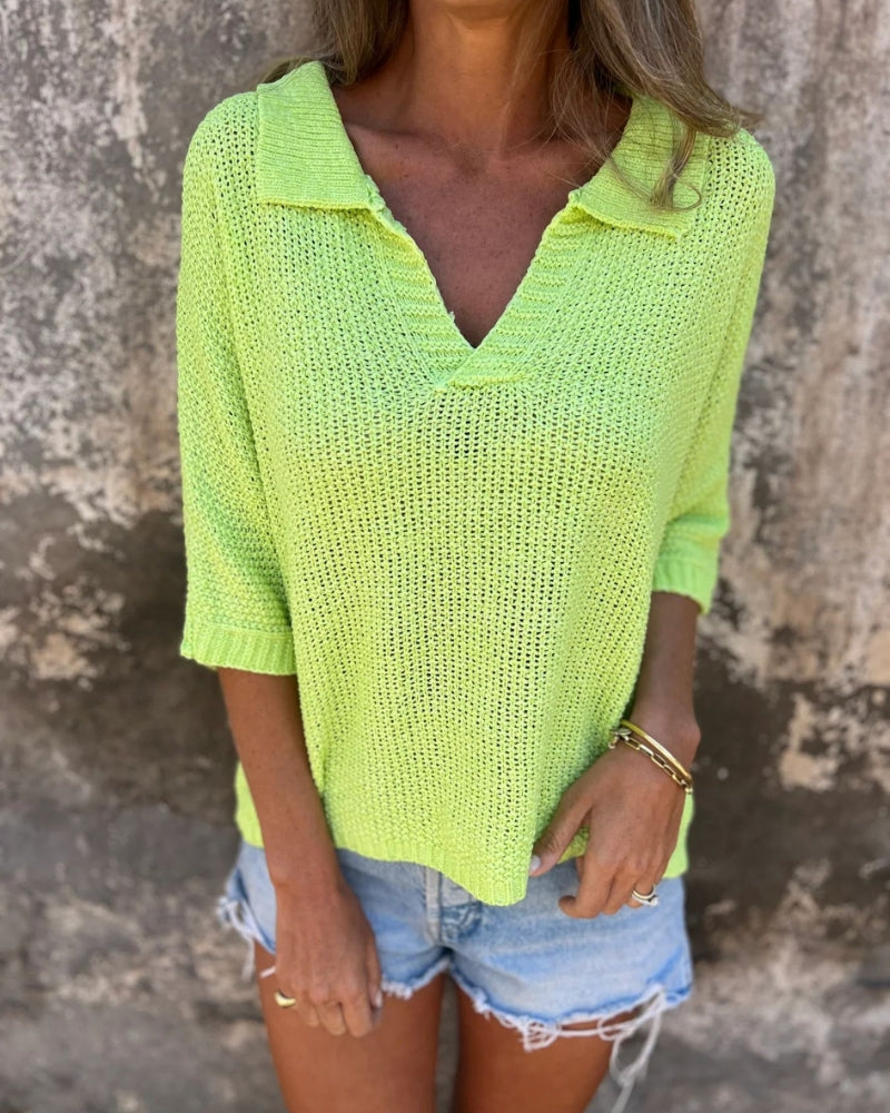 SAELA – Boho Top und Strick für einen lässigen und trendigen Stil