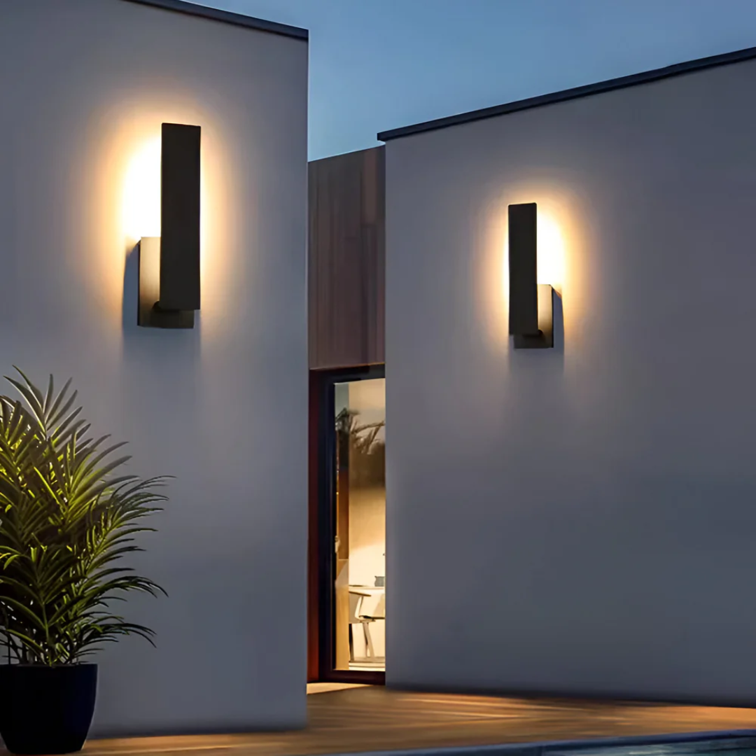 Lyrux - Moderne LED-Außenwandleuchte für stilvolle Beleuchtung