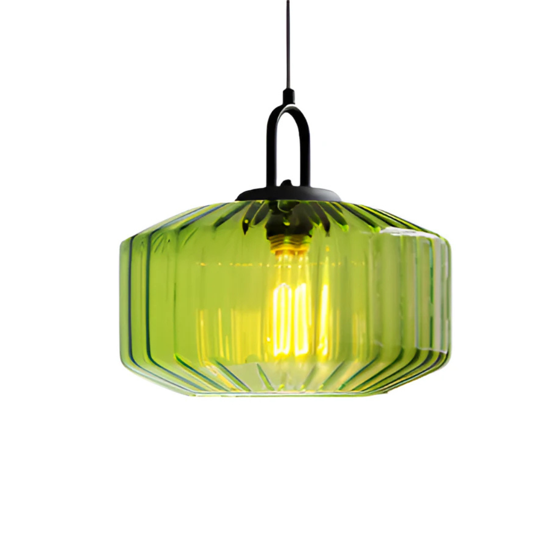 Mireta - Vintage Stilvolle Bunte Glas Hanglampe für eine Einzigartige Atmosphäre