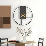 Schlanke Minimalistische Wanduhr - Eleganz und Stil ohne Geräusche