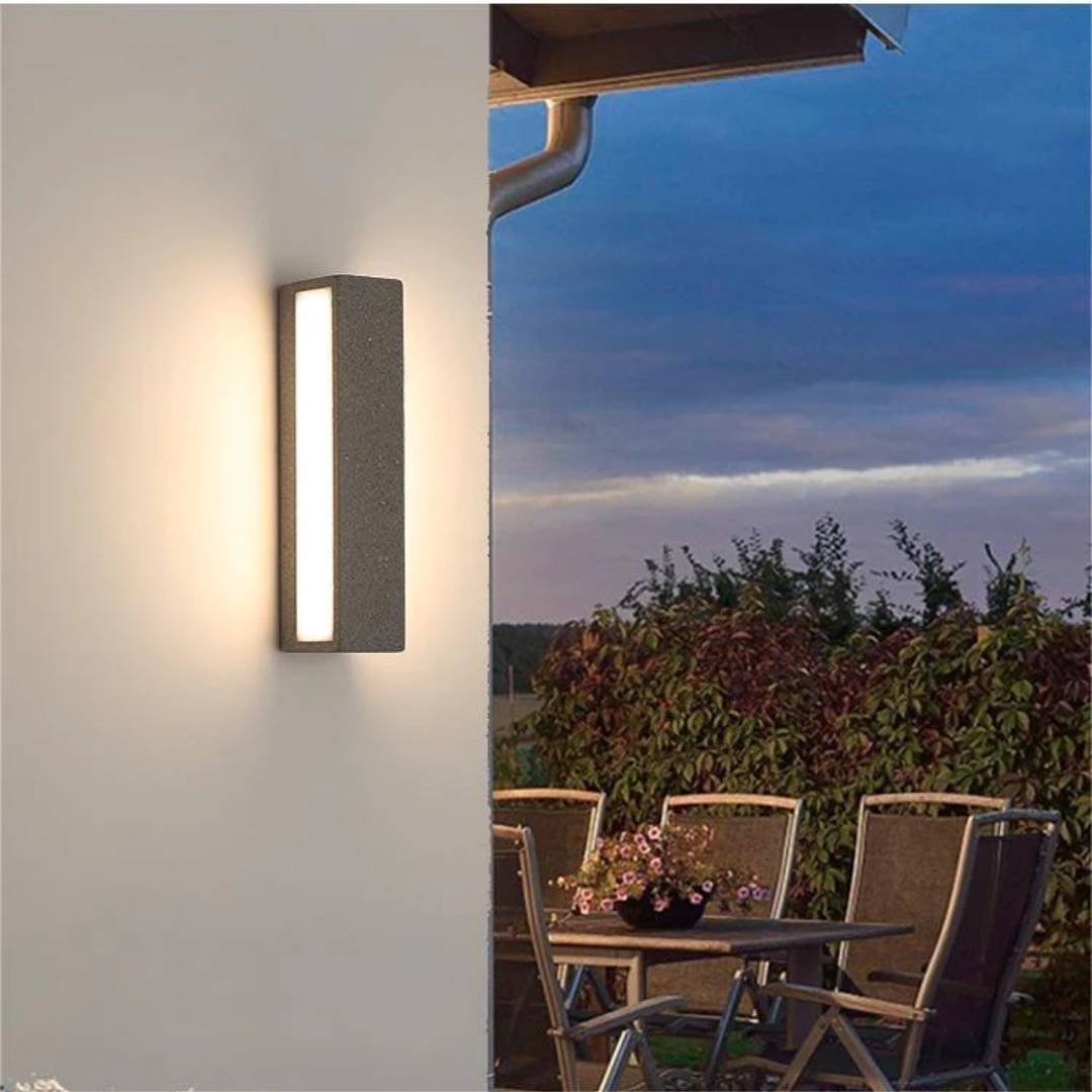 Revos - Moderne und elegante LED-Wandleuchte für Außen stilvolle Beleuchtung
