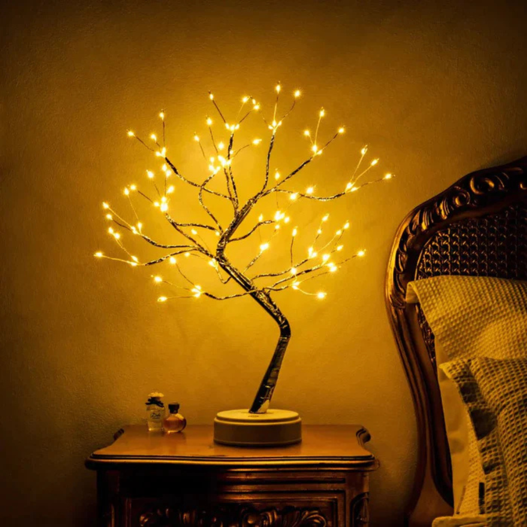 Coralia - Elegante Tischlampe mit 108 LEDs für stimmungsvolles Licht