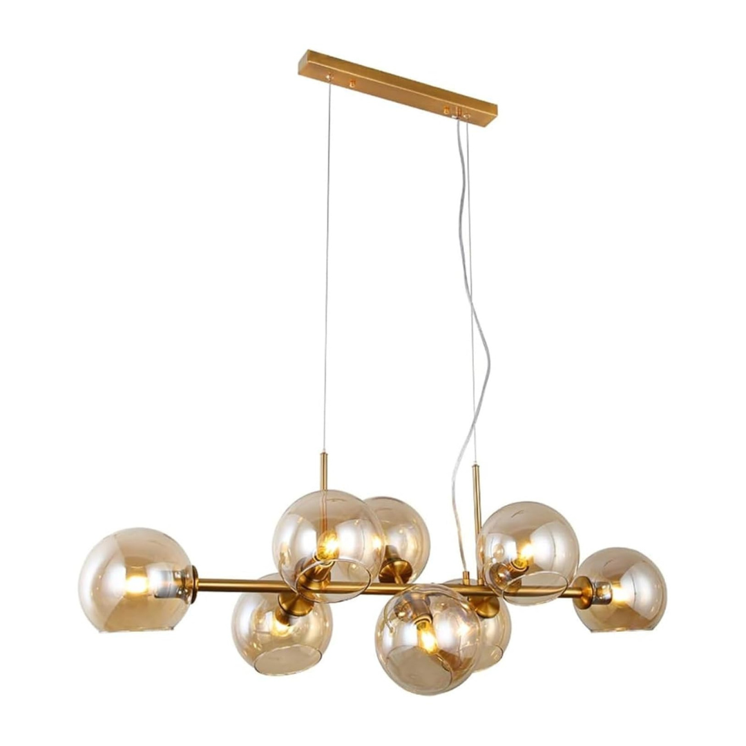 Elegante Spot Luxe Glas-Pendelleuchte – Stilvolle Esstischlampe für einen Luxuriösen Look