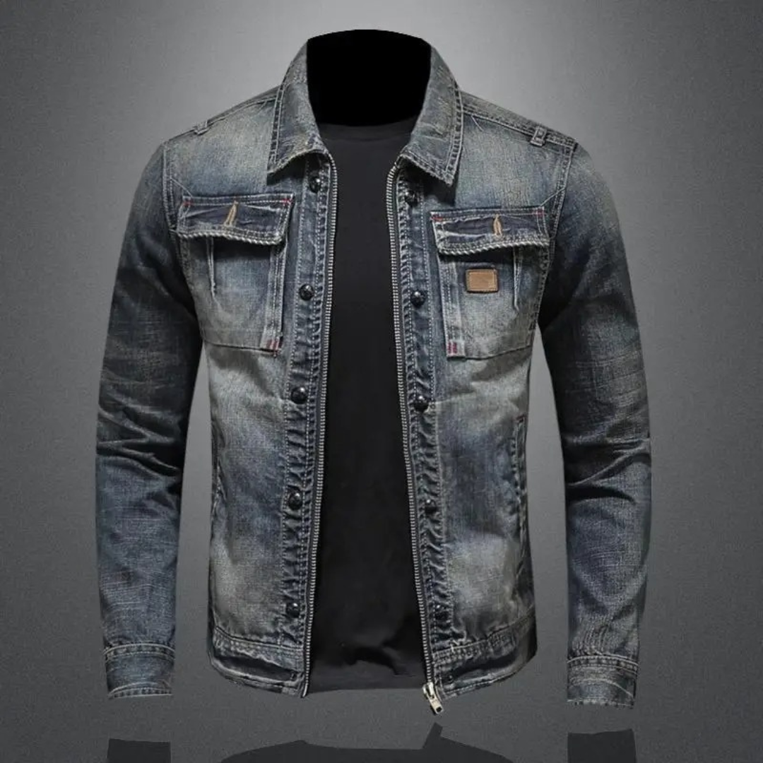 WYATT – Jeansjacke im klassischen Design für lässigen Alltagsstil