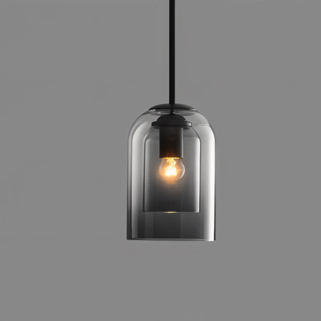 Lucidra - Elegante moderne Glaspendelleuchte