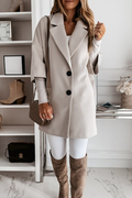 Eleganter und trendiger Wintermantel für einen sophistication Look