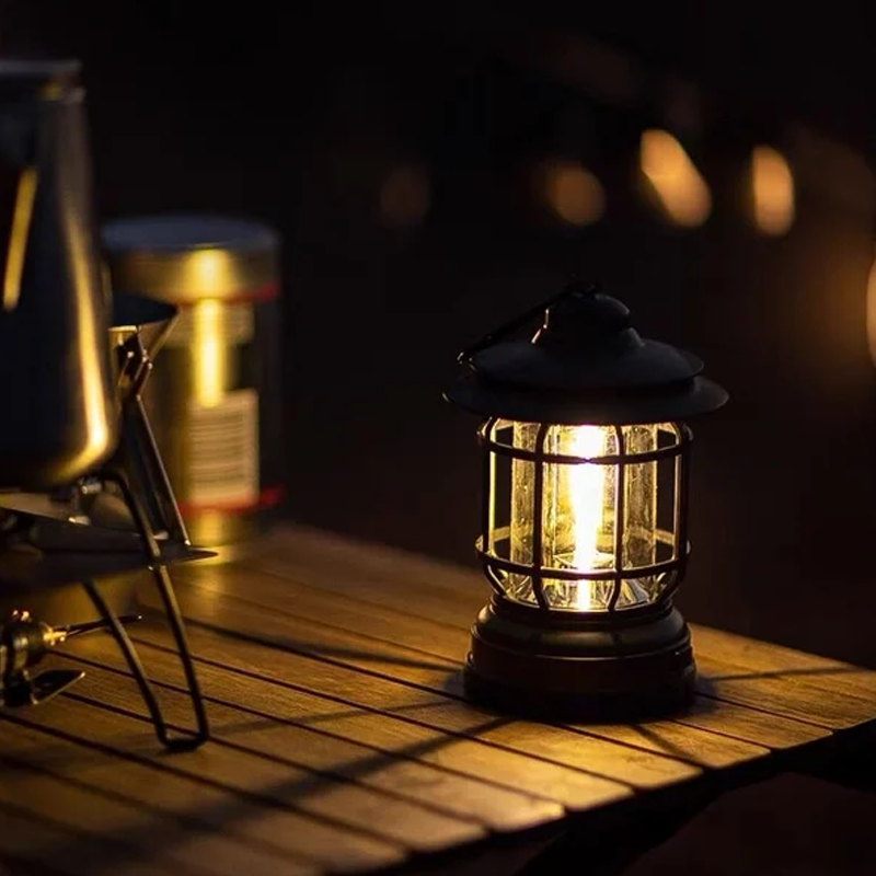 Tragbare Lampe – Elegante Vintage-Beleuchtung für ein elegantes Interieur