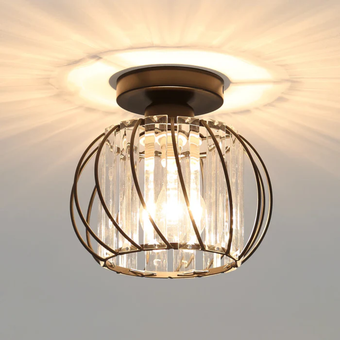 Elegante moderne Glas-Deckenleuchte Panacea