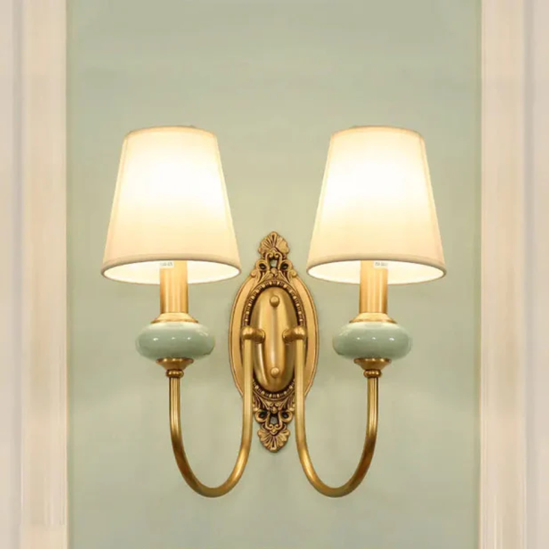 Halcyon - Charmante Vintage Retro Wandlampe aus Kupfer