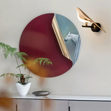Elegante goldene Vogel-Wandleuchte für eine luxuriöse Note