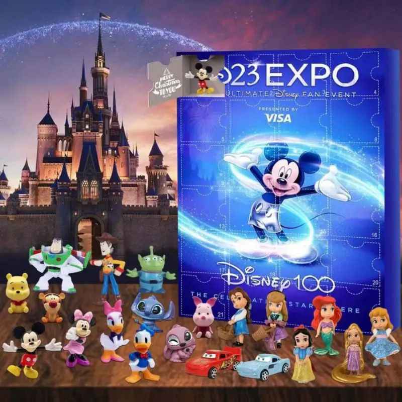 DreamMagic Disney Adventskalender Weihnachtsgeschenke Set – Perfekt für Geschenkebegeisterte Kinder und Fans
