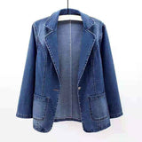 Theodora Bio-Denim-Blazer Damen