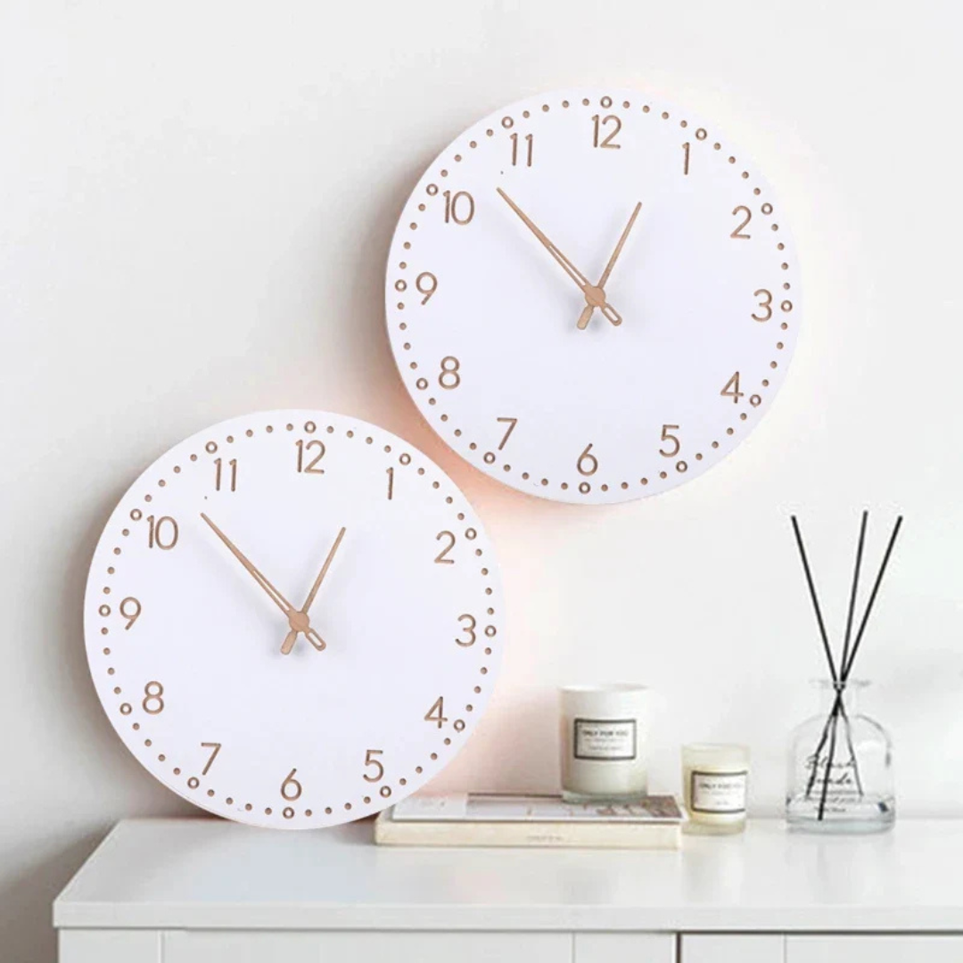 Horix - Stilvolle Holz-Wanduhr für ein modernes Erscheinungsbild