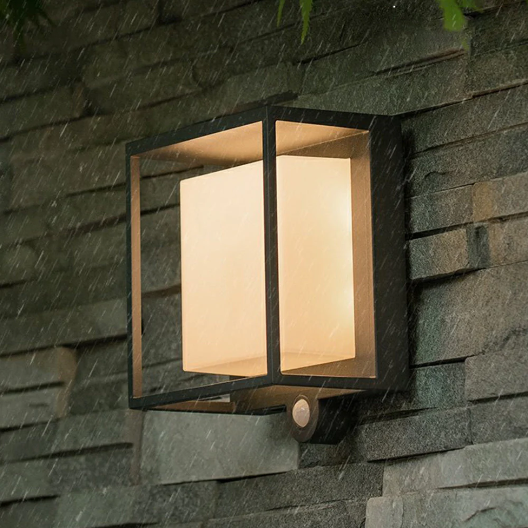 Vexaen - Stilvolle moderne LED-Außenwandleuchte für eine elegante und beleuchtete AußenEcke