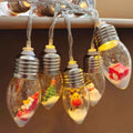 Magische Weihnachtskristall-Lichterketten von MotiveGlow - Fesselnde Beleuchtung für Weihnachten