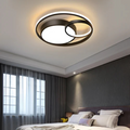 Elegante lampada da soffitto LED moderna per un'illuminazione elegante e d'atmosfera