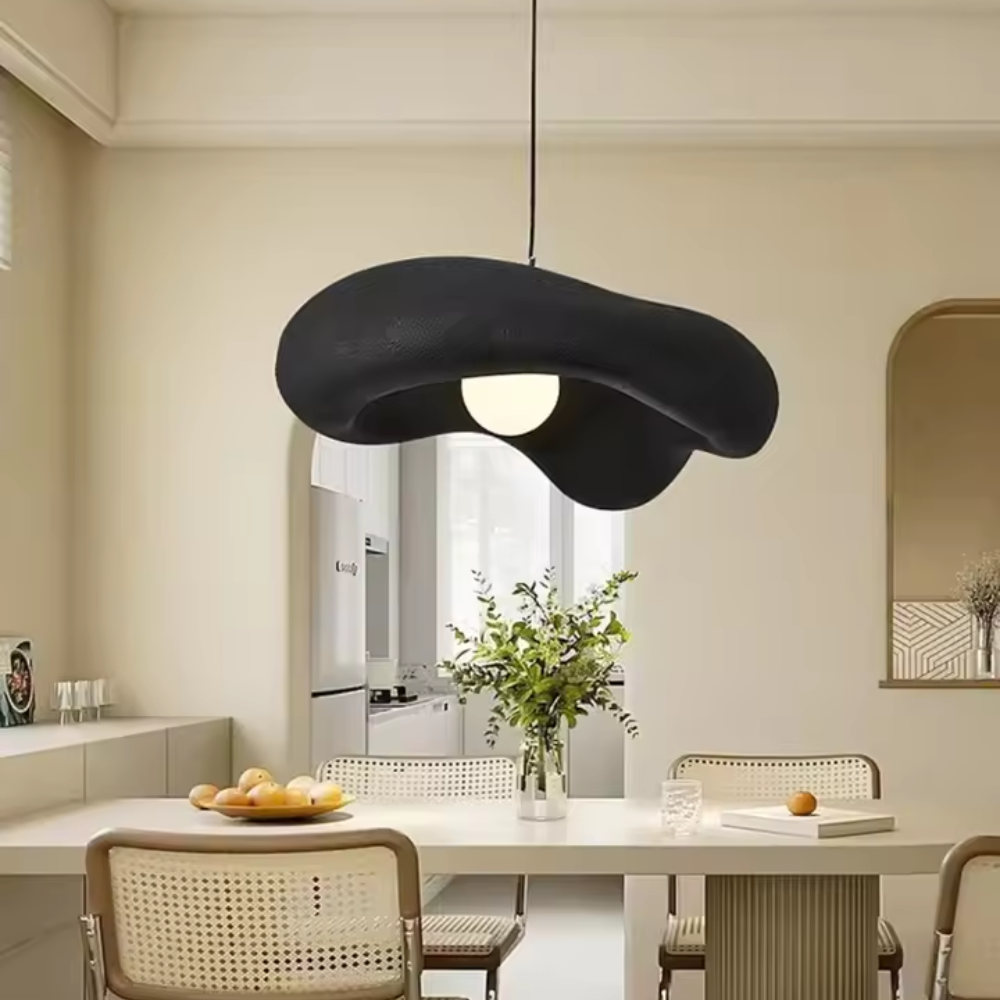 Melistara - Wabi Sabi Nordische LED-Hängeleuchte für Schlafzimmer, Esstisch und Café - Elegante und Minimalistische Beleuchtung