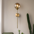 Elegant glas-væglampe til stilfuld belysning