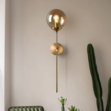 Elegante Glas-Wandlampe für stilvolle Beleuchtung