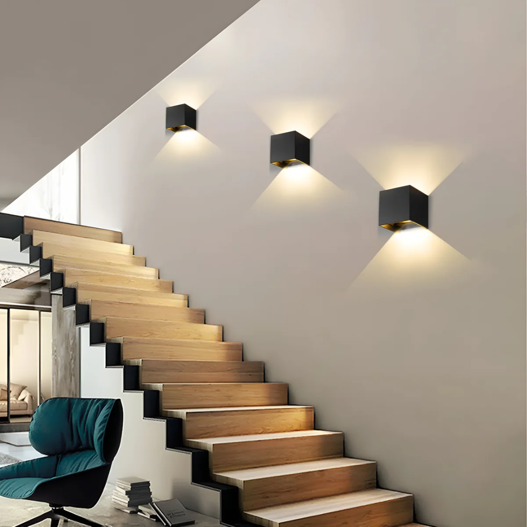 Xyva - Elegante skandinavische LED-Wandlampe für modernen Einrichtungsstil