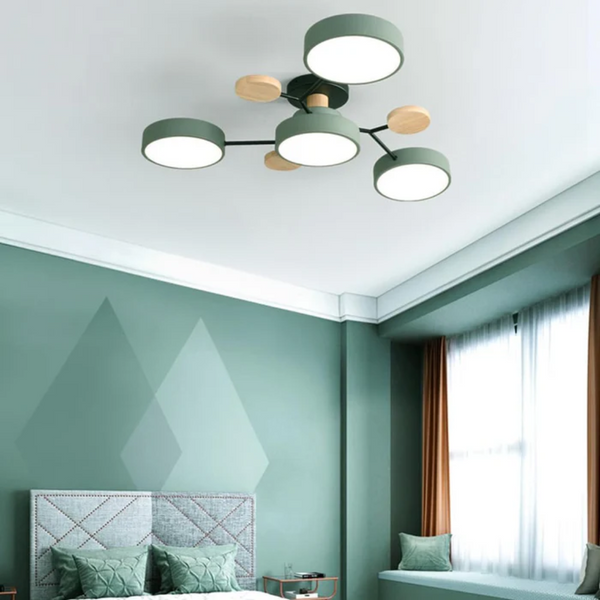 Clio – Moderne runde LED-Deckenleuchte - Roborro