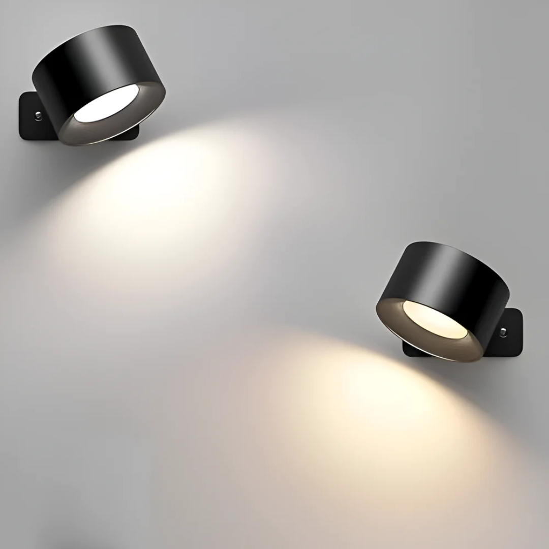 Glovia - Moderne kabellose LED-Wandlampe mit Touch-Bedienung für elegantes Licht