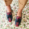 Schottisch-chic Fransen-Loafer – schlanker Slip-On mit auffälligen Fransen-Details
