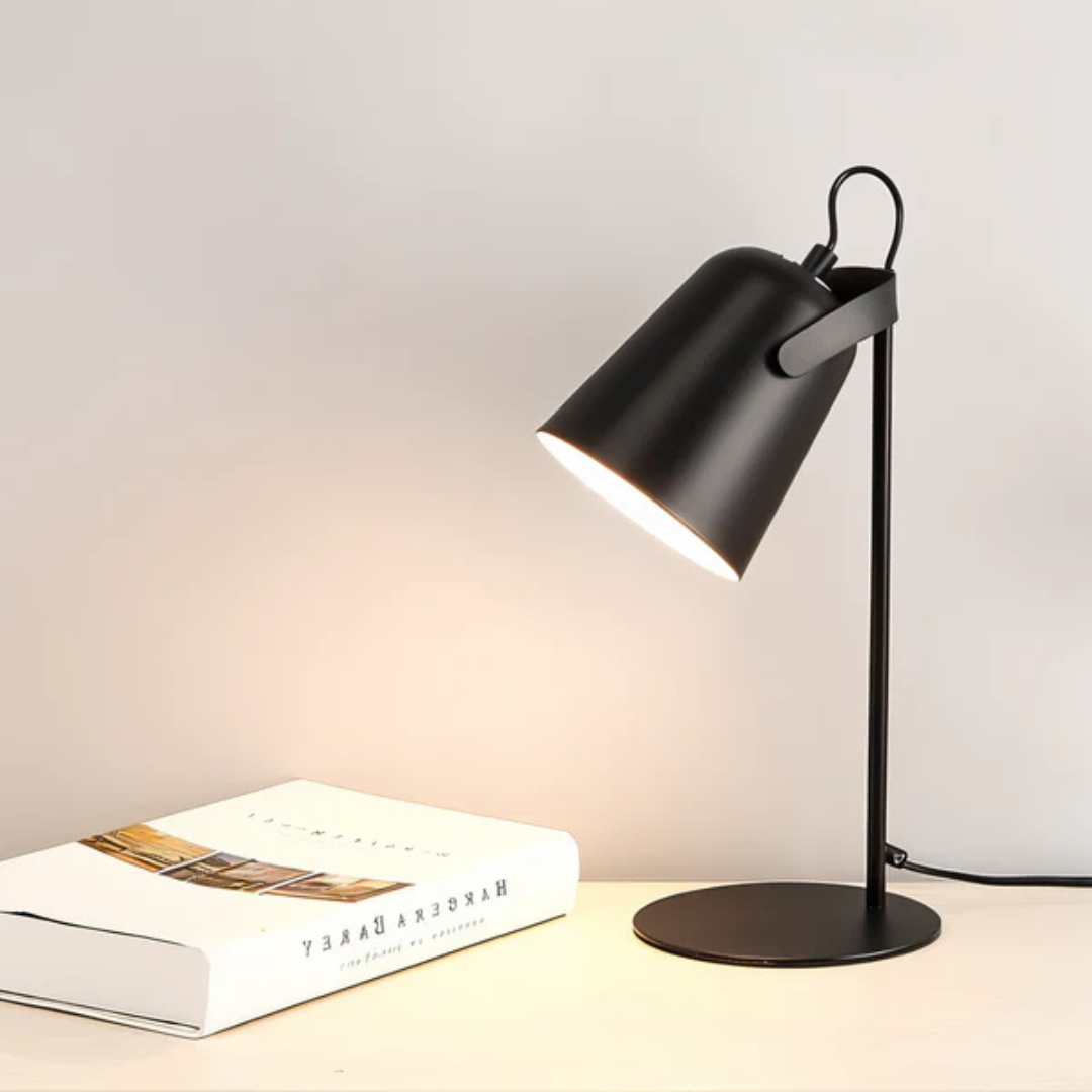 Erion - Stilvolle moderne LED-Tafellampe für einen eleganten Heimbüroauftritt