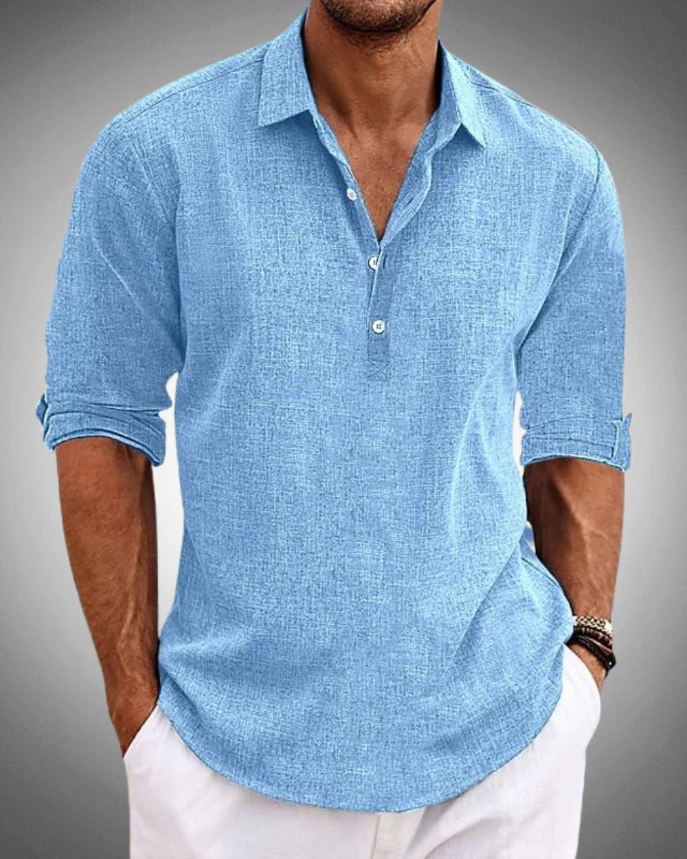Herren's Klassisch Baumwolle Hemd - Timeless Comfort in 100% Baumwolle