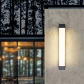 Elegante lampada da parete esterna di lusso per un'illuminazione da giardino di stile