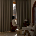 Eleganti tende oscuranti di lusso per privacy e tranquillità assolute