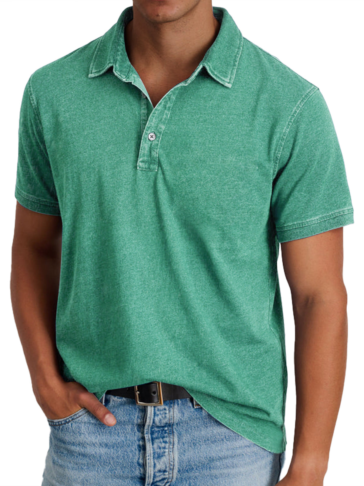 Raveena - Elegantes Polo mit Kragen für einen eleganten Look