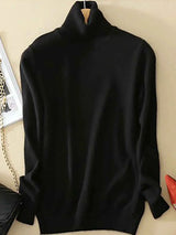 Eleganter Damen-Rollkragenpullover für zeitlosen Stil