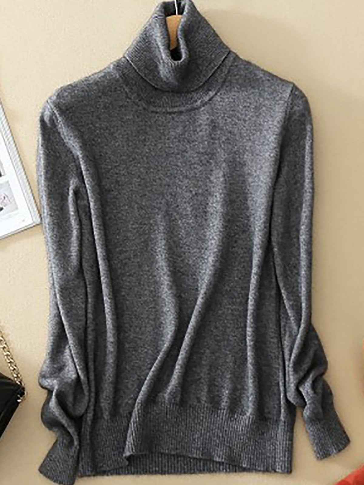 Eleganter Damen-Rollkragenpullover für zeitlosen Stil