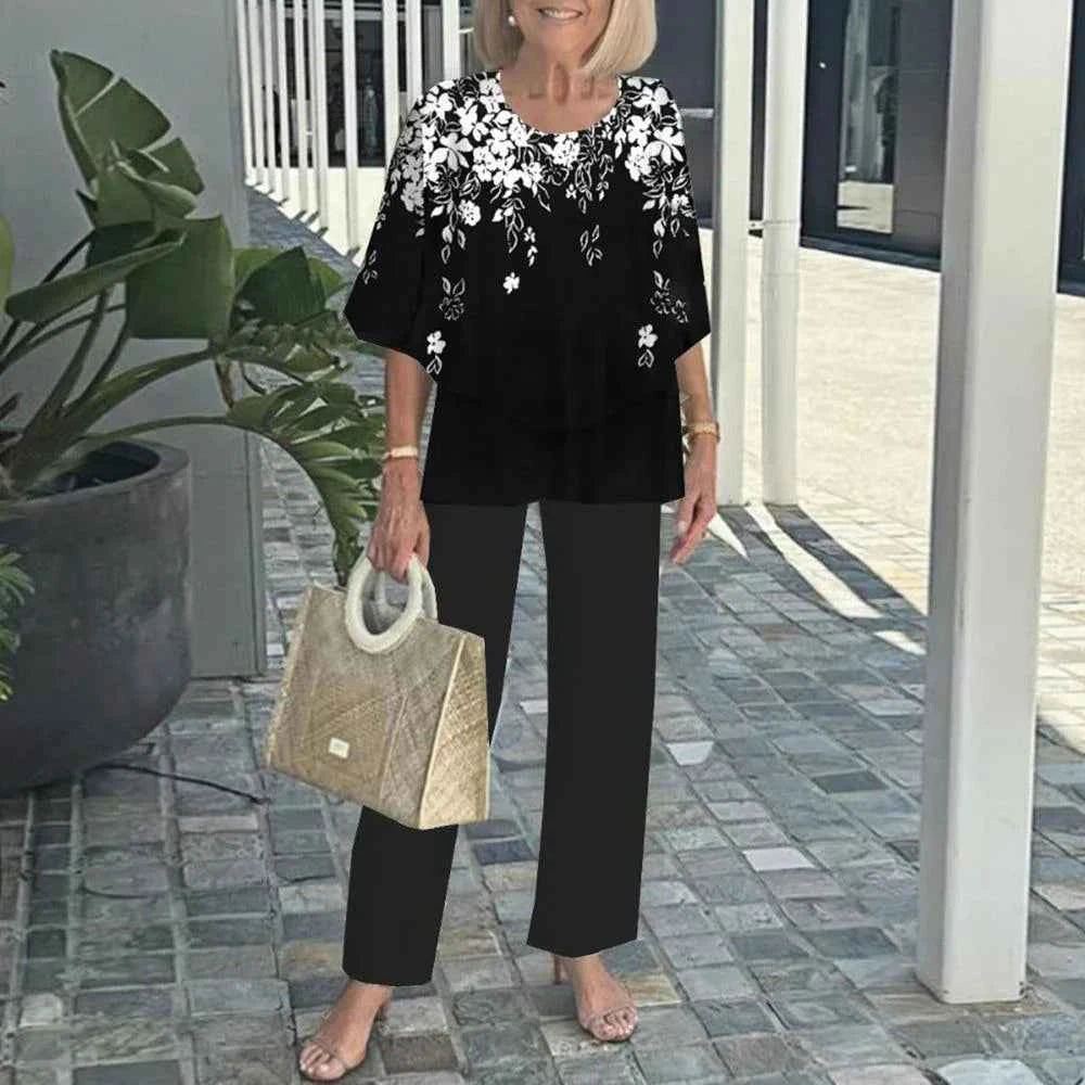 Minimalistisches coordinación Set mit einem eleganten Akzent