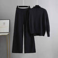 Roma™ - Set con maglione caldo in maglia e pantaloni oversize per il massimo comfort