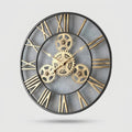 Metallzahnräder-Wanduhr – Industrieller Stil, Bestseller