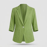 Damen Leichter Einreihiger Blazer