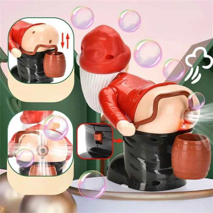 SillySanta - Lustige Blasefigur für Geschenke und frohe Weihnachten sowie Spaß und Ballermann