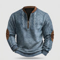 Herren Vintage Strickpullover mit Reissverschluss, Dirk
