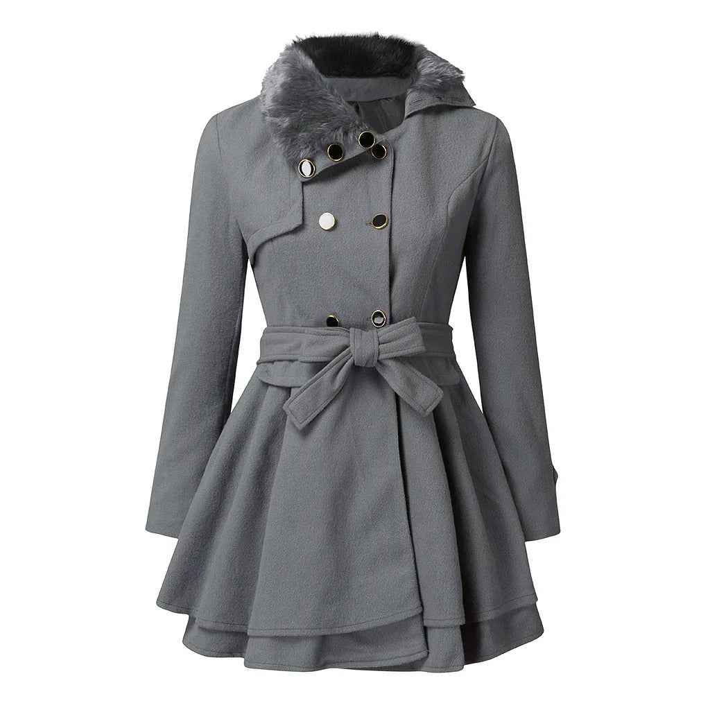 YENA | Trenchcoat: Zeitloser Stil, Schlanke Passform