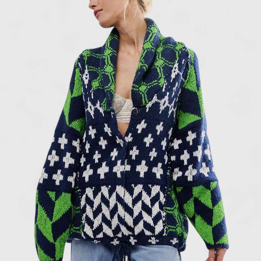 Edith – Eleganter Cardigan mit Langärmeln für einen bequemen Stil
