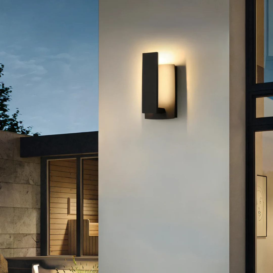 Lyrux - Moderne LED-Außenwandleuchte für stilvolle Beleuchtung