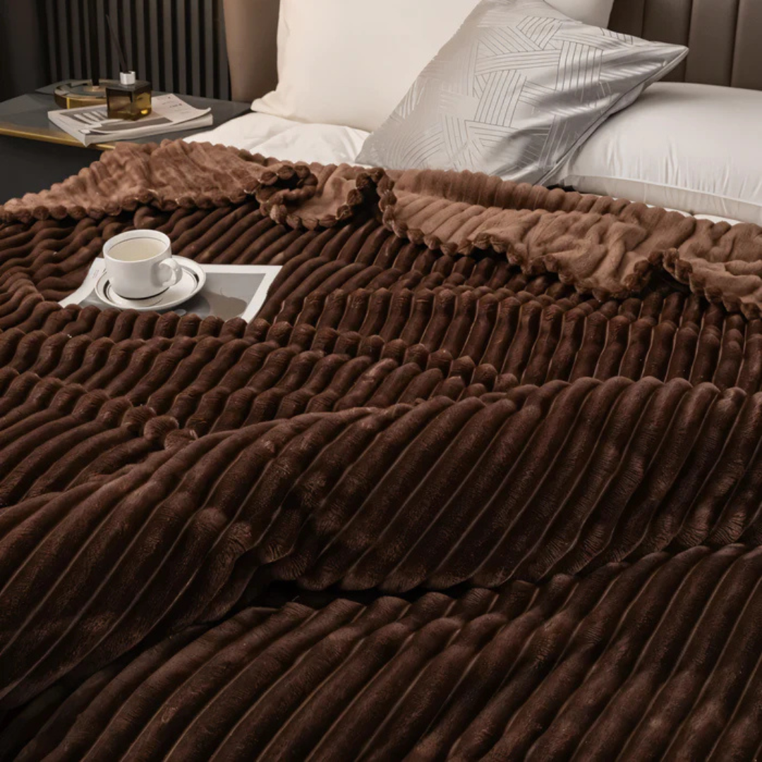Gemütliches Decke - Warme Plaid Perfekt für Ihr Schlafzimmer