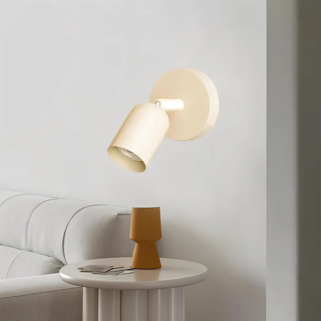 Lucius - Elegante Minimalistische Macaron LED-Wandlampe für moderne Atmosphäre