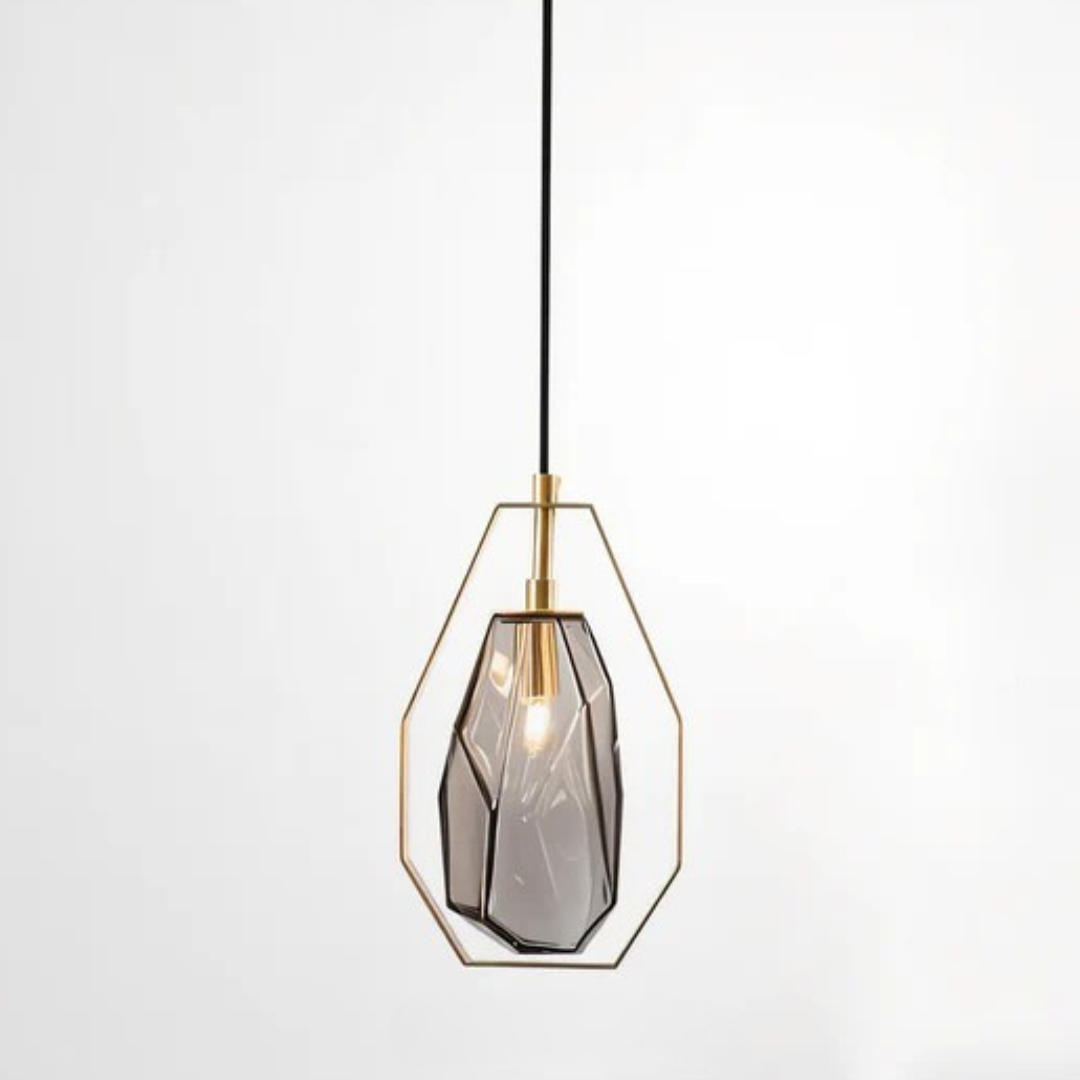 Flavia - Elegante minimalistische Glas-Hängelampe für modernes Ambiente