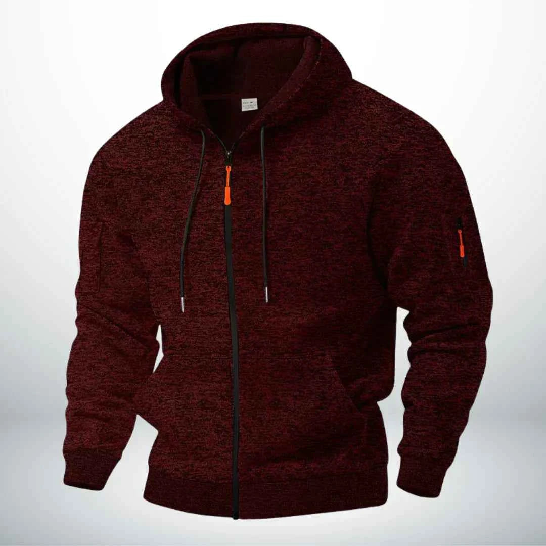 Fleecejacke mit Reißverschluss für Herren – Lang anhaltende Wärme und bequeme Passform
